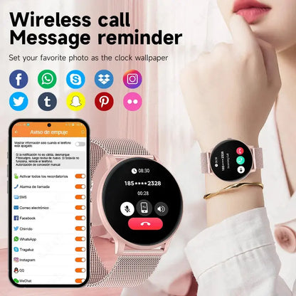 LIGE New 1.39" Watch Smart Watch 2025 New Women Men Bluetooth Call BT Music Wireless Charging Smartwatch Heart Rate Blood Oxygen