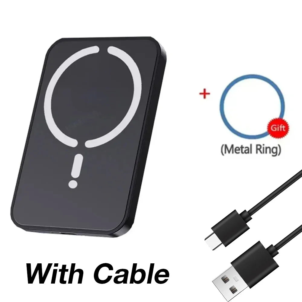 Magnetic Wireless Charger Car Phone Holder for iPhone 15, 14, 13, 12 Pro Max & More ryshop
