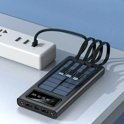 20000mAh Solar Power Bank with Fast Charging and Dual USB Ports ryshop