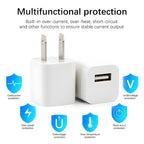Fast Charging USB Wall Charger Adapter for iPhone & iPad ryshop