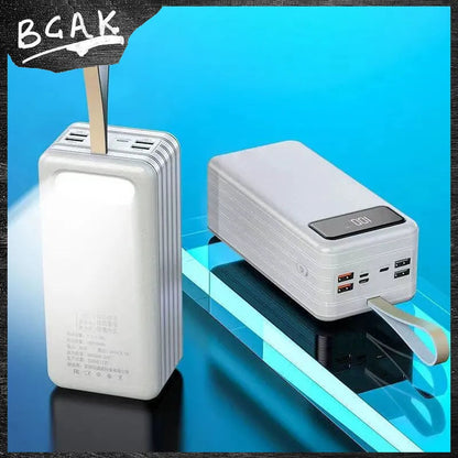 BCAK 80000mAh Large-capacity Charging Treasure Power Bank ryshop