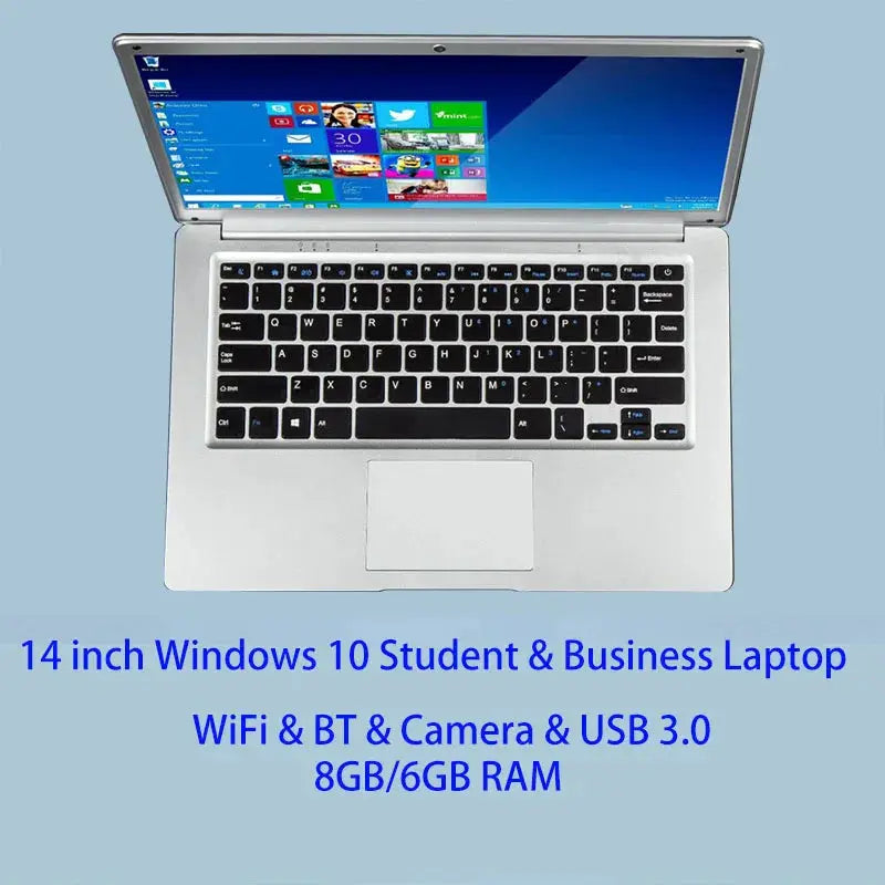 2025 14 inch Affordable Student Laptop ryshop