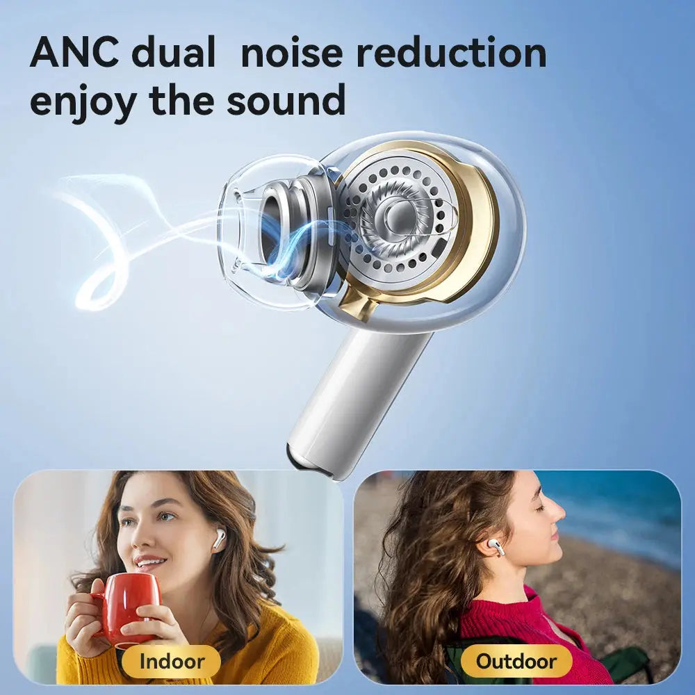 HOCO EW60 Waterproof Wireless Bluetooth Earbuds with HD Mic and Touch Control ryshop