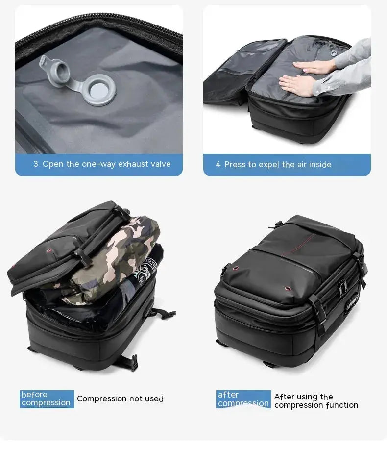 Vacuum Compression Large-capacity Backpack ryshop