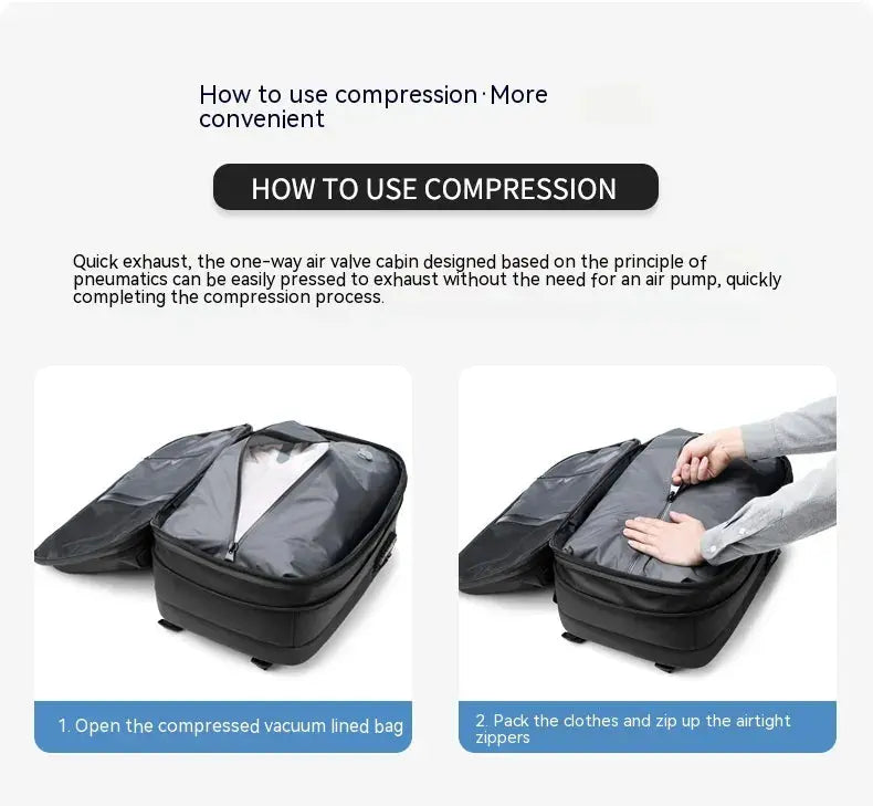 Vacuum Compression Large-capacity Backpack ryshop