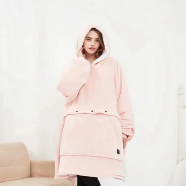 Heated Hoodie Blanket ryshop