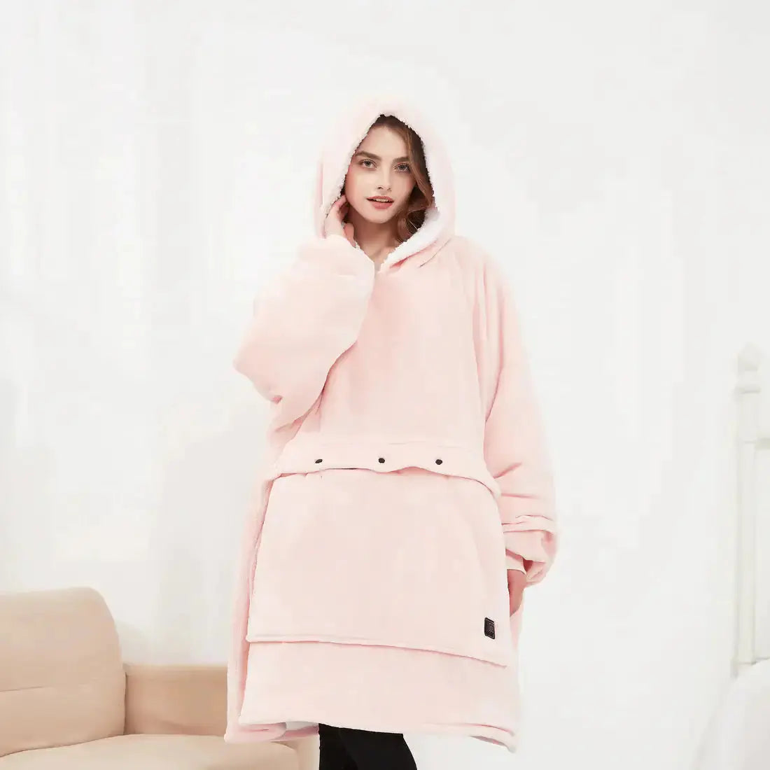 Heated Hoodie Blanket ryshop