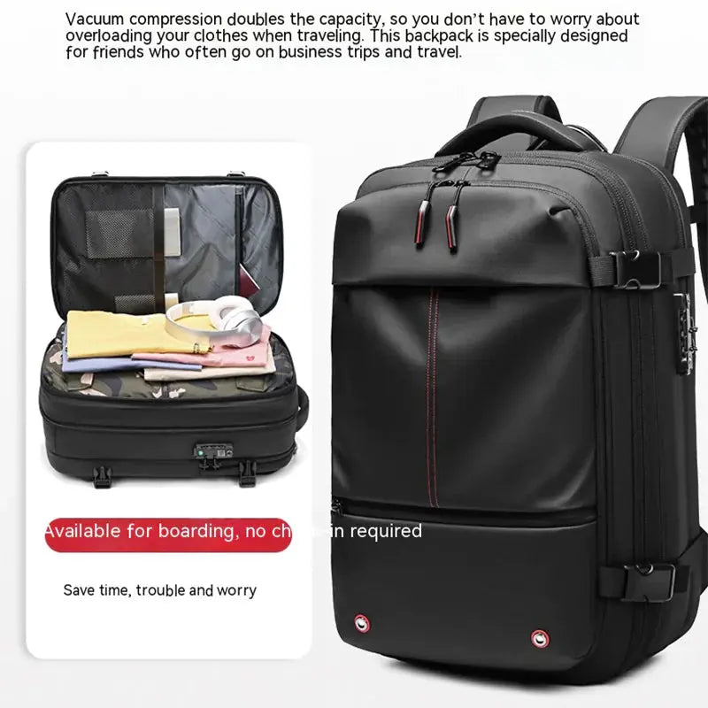 Vacuum Compression Large-capacity Backpack ryshop